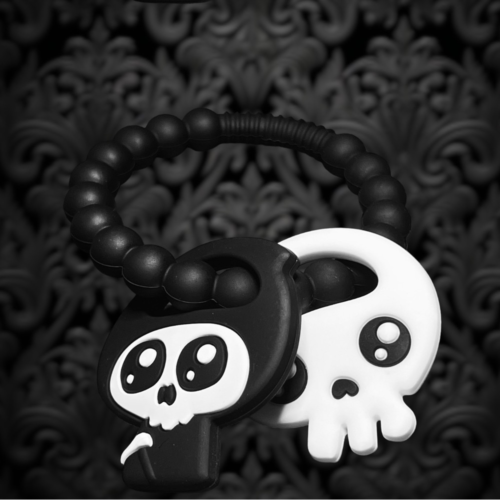 Grim Reaper & Skull Baby Teether/Toy